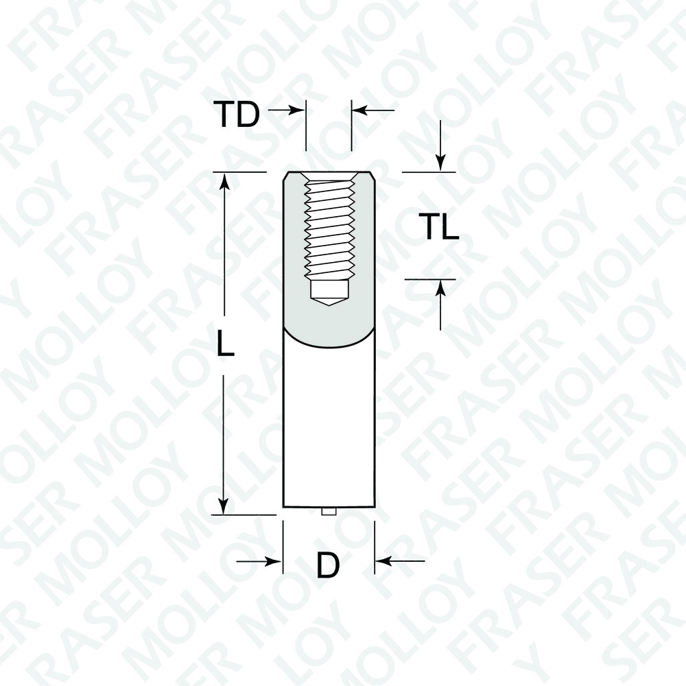 Non Flanged Tapped Stud - Fraser Molloy